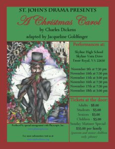 A Christmas Carol @ Skyline High School Theatre