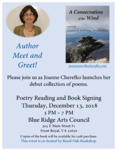 Author Meet and Greet with Joanne Cherefko @ Blue Ridge Arts Council