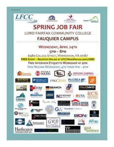 LFCC Job Fair @ LFCC - Fauquier Campus