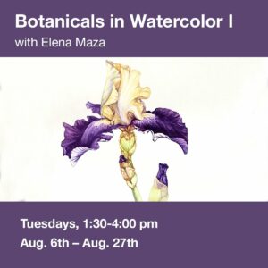 Botanicals in Watercolor I @ Art in the Valley