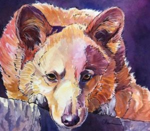 Easy Pet Portraits in Line and Wash @ Art in the Valley