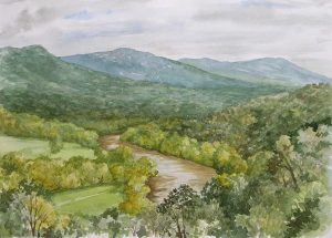 Watercolor Landscapes @ Art in the Valley