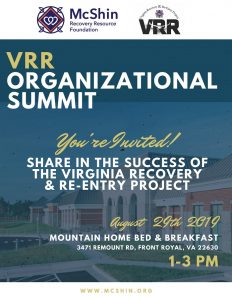 Substance Abuse and Recovery Summit @ Mountain Home Bed and Breakfast