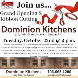Dominion Kitchens Grand Opening @ Dominion Kitchens