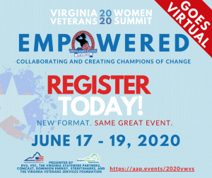 2020 Virginia Women Veterans Summit @ ONLINE: Virtual Livestreamed Event