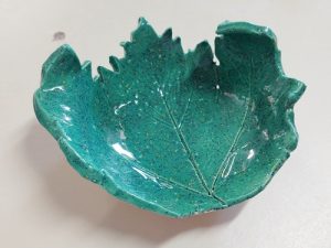 Make a Leaf Bowl @ Explore Art & Clay