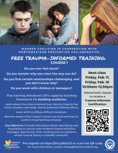 Trauma-Informed Training @ ONLINE