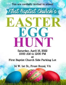 Easter Egg Hunt @ First Baptist Church