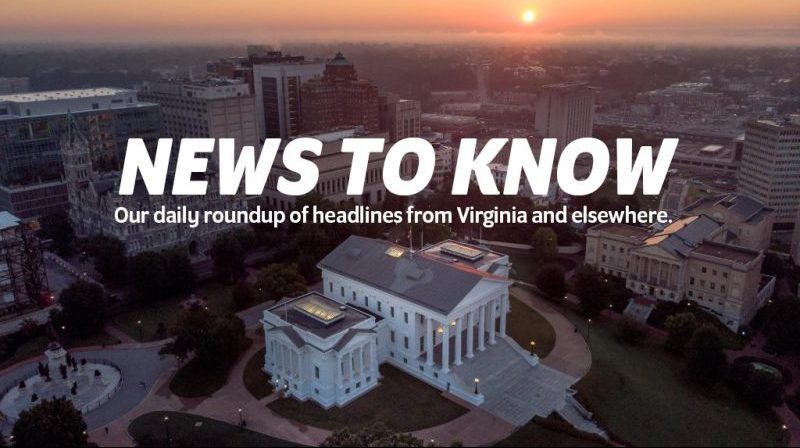 Luria and Kiggans to debate today and more Va. headlines