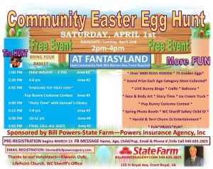Community Easter Egg Hunt @ Fantasyland