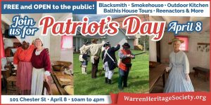 Patriot's Day @ Warren Heritage Society